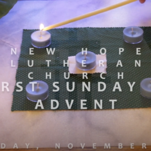 First Sunday of Advent 2020