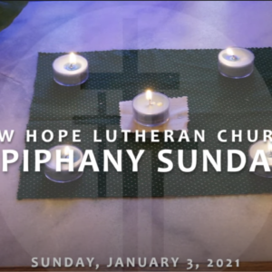 Epiphany Sunday 2021