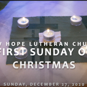 First Sunday of Christmas 2021