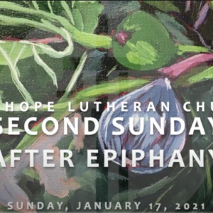 Second Sunday After Epiphany 2021