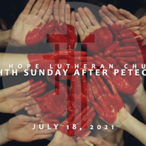 Eighth Sunday after Pentecost 2021