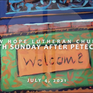Sixth Sunday after Pentecost 2021