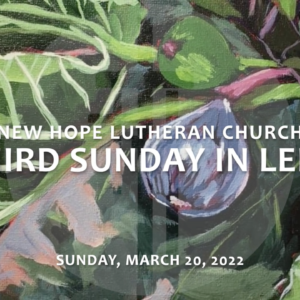 Third Sunday in Lent 2022