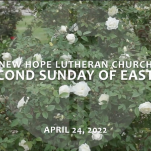 Second Sunday of Easter 2022